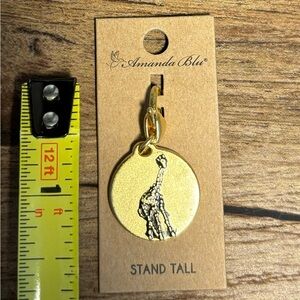 Amanda Blu Charm for bracelet, zipper, purse zipper, etc.